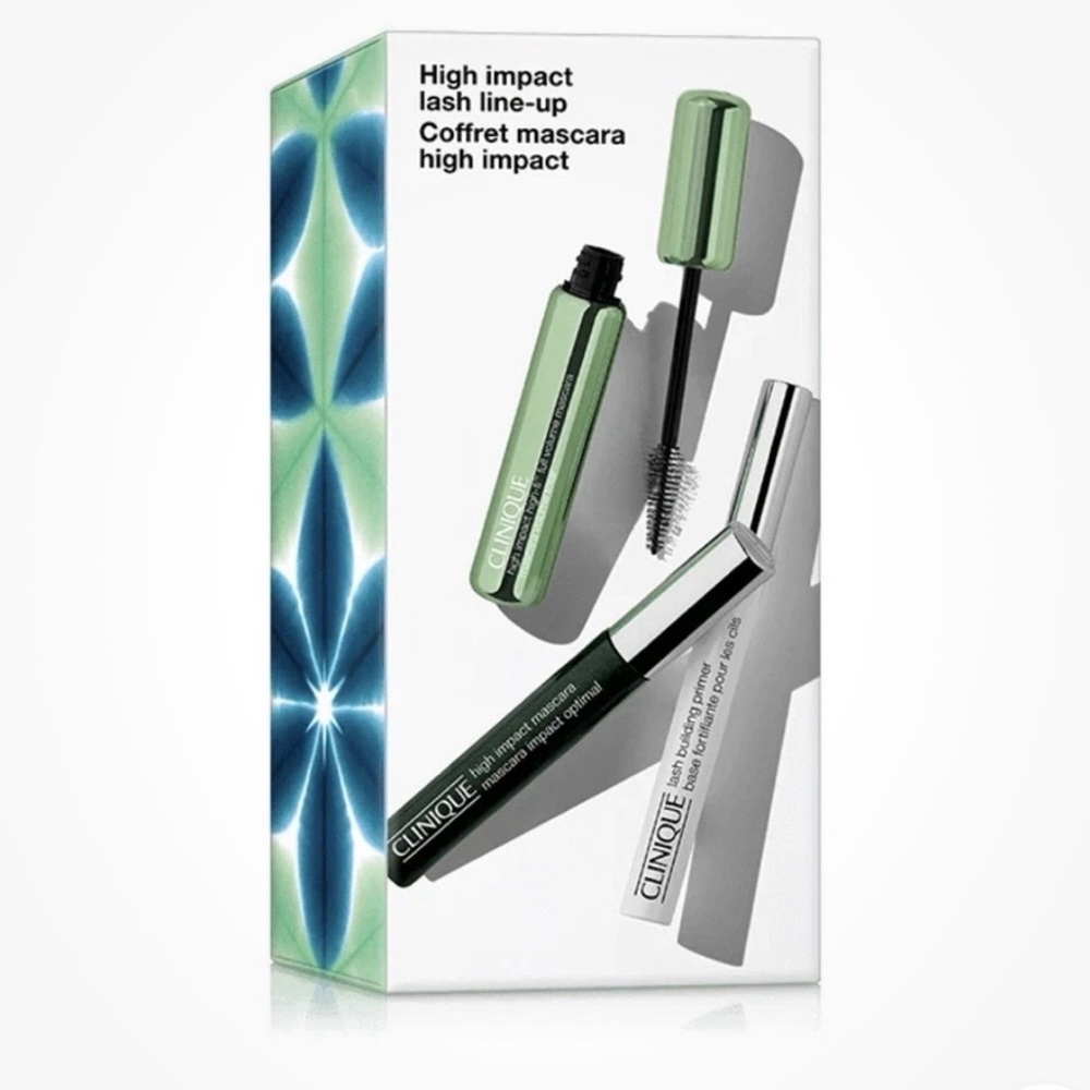 CLINIQUE HIGH IMPACT LASH LINE-UP MASCARA 3-pc SET: NEW IN BOX